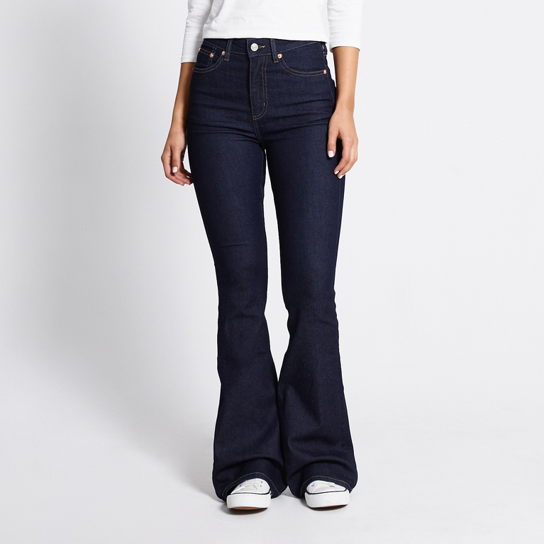 High waist flare jeans "Snake Flare"
